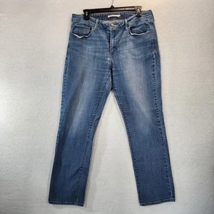 Levi Strauss 14M Damenjeans (32 x 32) tatsächliche Passform 32 x 29 mittelhoher Bund Skinny blau Mom - Bild 1 von 7