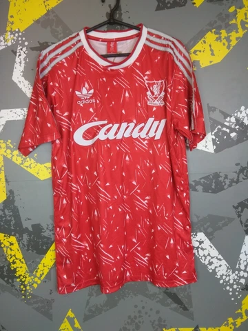 Smith Liverpool Jersey 1989 1990 Home Size XL Shirt Retro Replica ig93 Cover