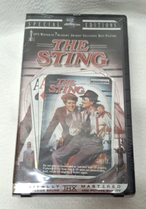NEW The Sting Special Edition VHS With CD Rom Sealed Package - Picture 1 of 2