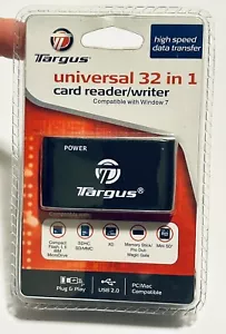 Targus TGR-CR25 Universal 32 in 1 High Speed Memory Card 2.0 Reader/ Writer, BN - Picture 1 of 6