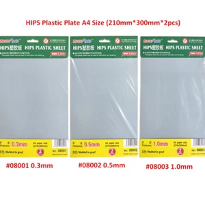 Herramientas tamaño A4 para trompetista 08001 08002 08003 0,3 mm/0,5 mm/1,0 mm placa de plástico - Imagen 1 de 10