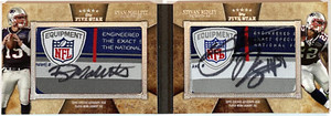 2011 Topps Five Star Dual Laundry Tag Ryan Mallett/Stevan Ridley Auto RC 3/4