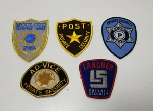 Police Security Patch Langner paiges patrol post mcCloud Private Security lot 5 - Picture 1 of 2