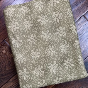 MODA Ladies’ Album By Brannock & Patek - 5 Yards- Green Print 1870-1900 Vintage - Picture 1 of 2