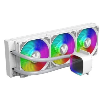 Vida Aquilo 360mm Intel AMD AIO CPU Kühler 3 x ARGB PWM Lüfter Infinity Spiegel RGB - Bild 1 von 4