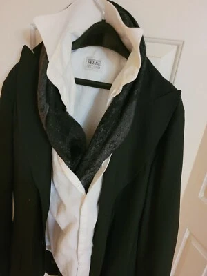 Blazer y camisa de vestir italiana de moda fina GIANGFAN CO Ferre talla 54xl Foto 1 de 4
