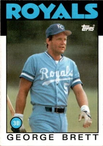 1986 Topps #300 George Brett - Picture 1 of 2