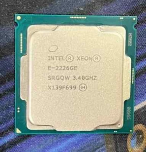 Intel Xeon E-2226GE 6C 6T 3.4GHz Socket 1151 DDR4 80W CPU - Picture 1 of 1