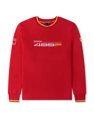 Scuderia Ferrari WEC 449P Team Official Sweatshirt Red Le Mans 24hr - Image 1 of 4