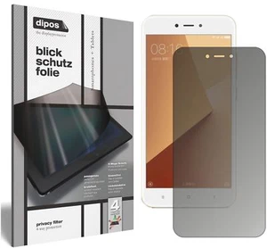 Screen Protector for Xiaomi Redmi Note 5A Privacy Filter 4-Way Protection dipos - Picture 1 of 4