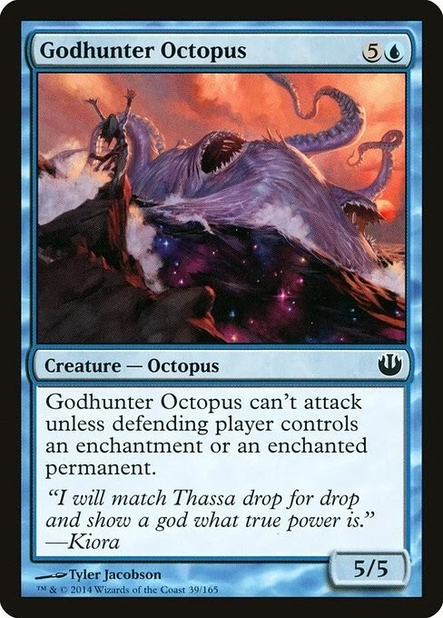 MTG C REGULAR JOU: JOURNEY INTO NYX -LP- GODHUNTER OCTOPUS 39/165 - Image 1 of 1