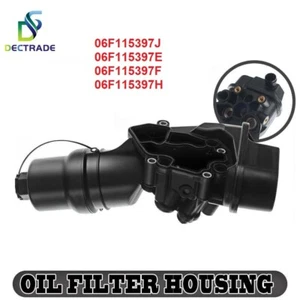 Oil Filter Housing For Audi A3 A4 TT VW Eos Golf Jetta Passat 06F 115 397J/E/F/H - Picture 1 of 12