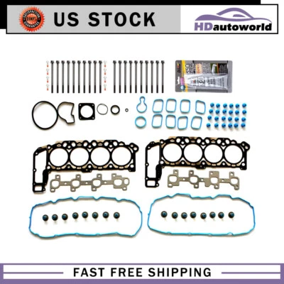 Head Gasket Bolts Set Fit For 1999-2003 Jeep Grand Cherokee Dodge Durango 4.7L - Image 1 of 4