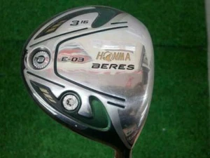 GOLF CLUBS FAIRWAY WOOD 2015MODEL HONMA BERES E-03 2-STAR 3W R-FLEX BERES - Picture 1 of 4