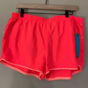 Pantalones Cortos Atléticos New Balance Neón Forro Nuevos con Etiquetas Grandes - Imagen 1 de 6