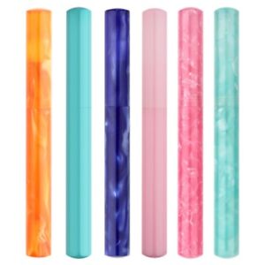 Majohn N6 Acrylic Dual-Use Glass Dip Pen & EF Bent Nib Fountain Pen Ink Pen