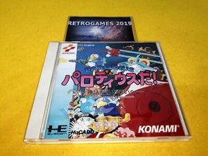 PARODIUS DA! NEC PC Engine Hu-Card PCI REG CARD - Bild 1 von 4
