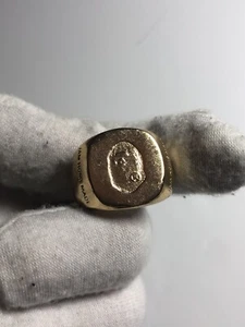 A BATHING APE ABACING 19AW KOPF RING MESSING GOLD gebraucht Größe 10 - Bild 1 von 9