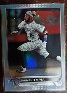 Topps Series 1 Raimel Tapia Rainbow Foil Parallel Card!! Colorado Rockies - Picture 1 of 2