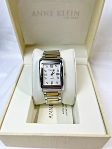 Anne Klein New York Gold-Tone Stainless Women's Quartz Watch - 12/7745SVTT - Picture 1 of 3