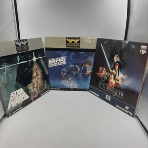 Star Wars/Empire Strikes Back /Return Of The Jedi Trilogy Widescreen (Laserdisc) - Picture 1 of 24