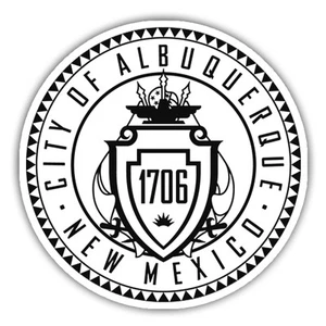 City Of ALBUQUERQUE Seal Vinyl Sticker Decal Label. Weatherproof Tumbler Laptop - Picture 1 of 4