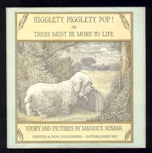 Maurice Sendak Higglety Pigglety Pop Humor Cat Dog Lion Pig Sealyham Terrier - Imagen 1 de 2