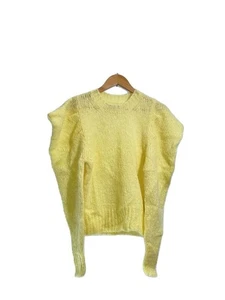 Suéter Isabel Marant Grueso 38 Tejido Mohair en Amarillo - Imagen 1 de 8