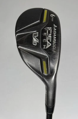 Men’s Adams Idea Tech V3 6 Iron Hybrid Golf Club Regular Flex Graphite Shaft RH - Image 1 of 4
