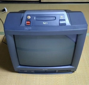 Seltener Sharp 21G-Sf1 Super Famicom integrierter Fernseher Nintendo mit Bonus - Bild 1 von 10
