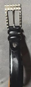 Cintura PAOLO DA PONTE vera pelle italiana taglia 40/10 misure 46” - LEGGI - Foto 1 di 5