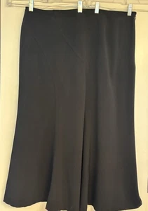 East 5th Woman Size 18W Side Zip Black Maxi Skirt - Picture 1 of 7
