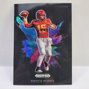 2024 Panini Prizm Draft Picks Black Color Blast Brock Purdy #CB-31 NFL Football - Picture 1 of 2