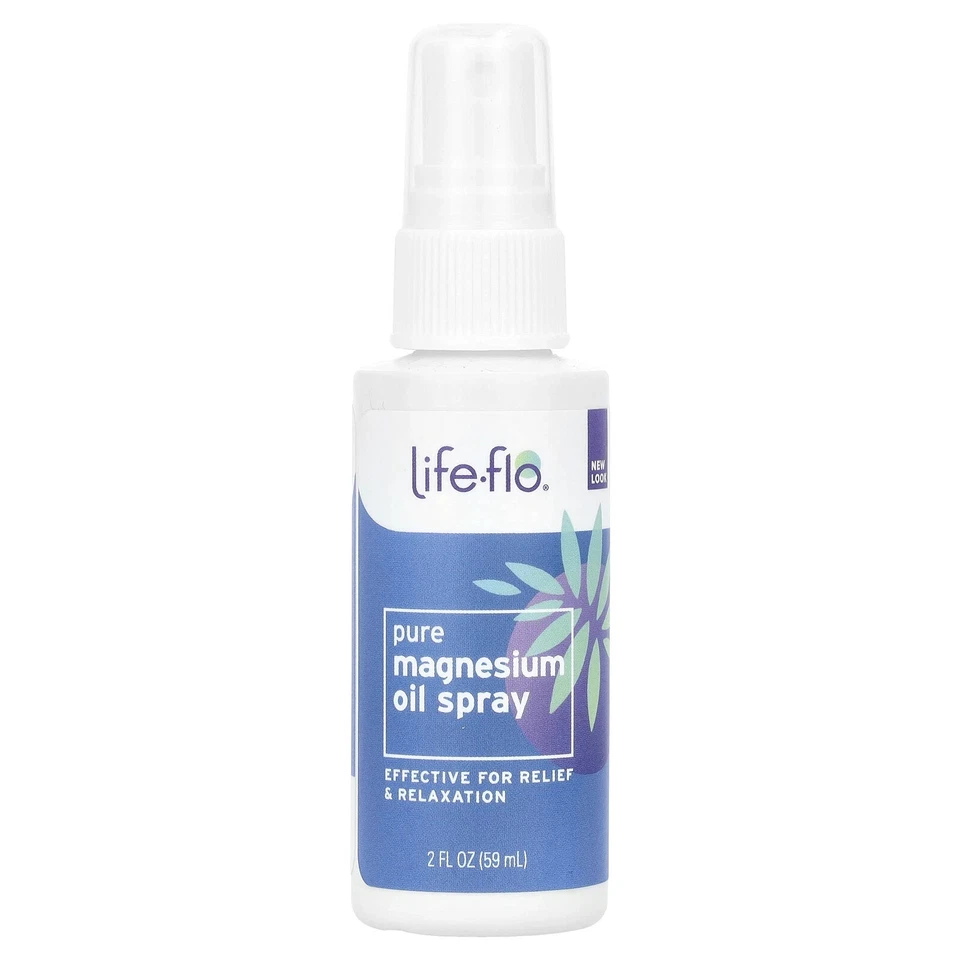 Life-flo Pure Magnesium Oil Travel Size White 2 Fluid Ounce