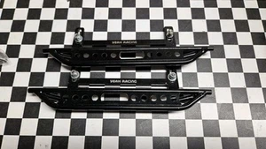 🔥 Yeah Racing Axial SCX10 II Steel Rock Sliders Only (Black) (2) - Picture 1 of 4