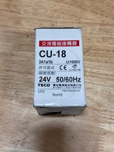TECO CU-18 Ui1000V AC24V 3A1A1B - Picture 1 of 3