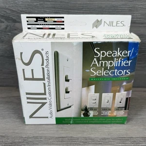 NEW Niles Speaker Amplifier / Selector ABA-1D White - Picture 1 of 2
