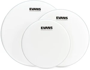 Evans G1 Coated Tom Drumhead Pack (3-pack) Bundle - Picture 1 of 1