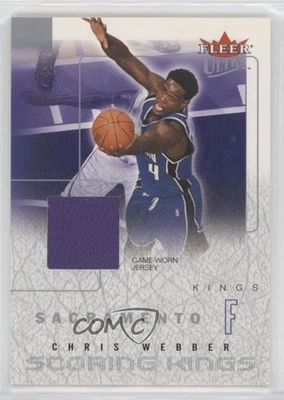 2003-04 Fleer Ultra Scoring Kings Jersey Chris Webber #SK-CW HOF - Image 1 of 2