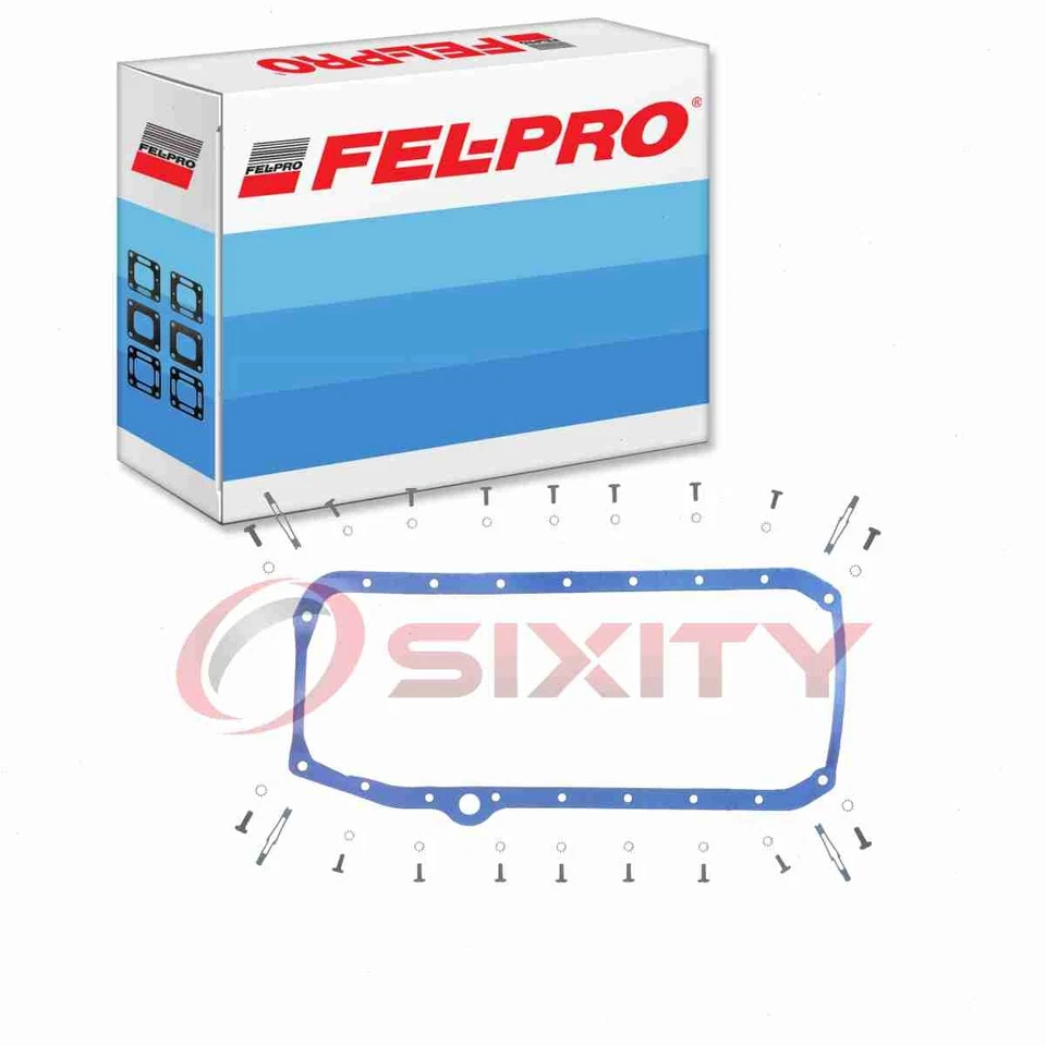 Conjunto de junta de panela de óleo do motor Fel-Pro para 1966-1974 Chevrolet Caprice 4.6L 5.0L so - Imagem 1 de 4