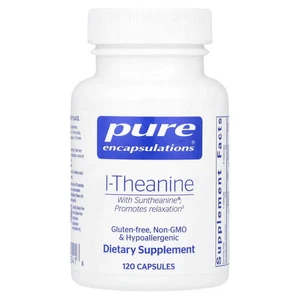 2 x Pure Encapsulations, L-Theanin, 120 Kapseln (200 mg pro Kapsel) - Bild 1 von 2