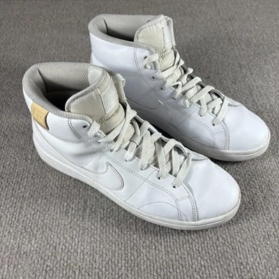 Nike Shoes Womens Size 8.5 White Court Royale 2 Mid Leather High Top CT1725-100 - Image 1 of 4