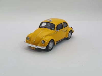 Volkswagen Maggiolino Taxi Edicola 1/43 Giallo - Immagine 1 di 4
