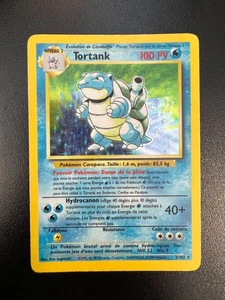 Pokemon FRENCH Blastoise (Tortank) 2/102 Base Set Unlimited Holofoil Heavy Play - Picture 1 of 11