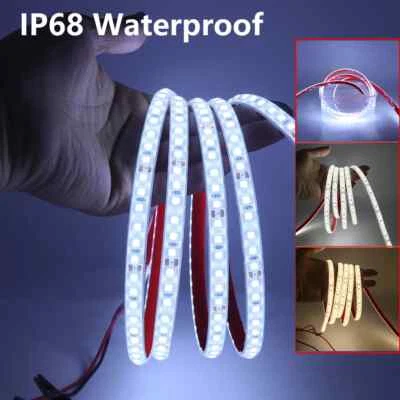 IP68 Wasserdicht LED Streifen 24V 2835 120LED/m Silikon Gel Flexibles Band 1m-20M - Bild 1 von 4