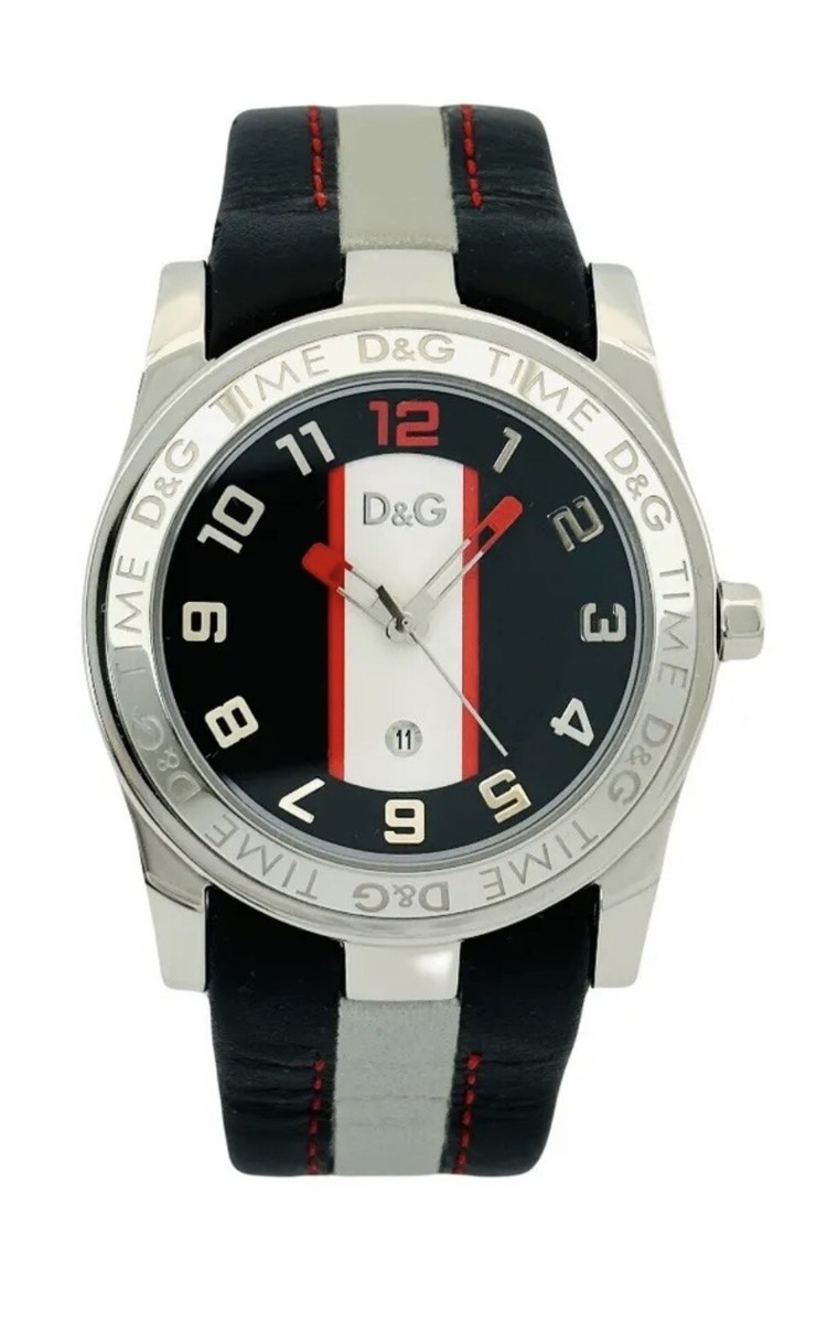 D&G TIME 腕時計 Dolce & Gabbana Women's Watch Small Square Silver D&G TIME