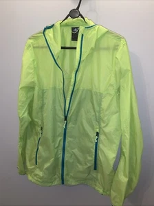ADIDAS LIGHTWEIGHT JACKET FOLDS IN POCKET 42-44 fits ladies size 16 - Picture 1 of 7