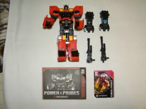 Transformers Generations Power of the Primes Inferno (Voyager) komplett mit Karton - Bild 1 von 4