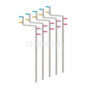 5PC Universal Aiming Arm Color Coded Rinn XCP-ORA Style X-Ray Positioning System - Picture 1 of 14