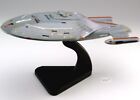Star Trek USS Voyager 2 Solidny piec Suszone drewno mahoniowe Ręcznie robiony model biurkowy